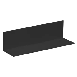 Heering Hoekprofiel 25 x 25 x 2 mm - Zwart (1 x 260 cm)