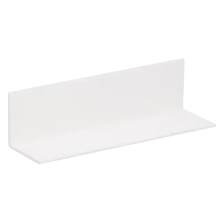 Heering Hoekprofiel 25 x 25 x 2 mm - Wit (1 x 520 cm)
