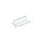 Heering Hoekprofiel 25 x 25 x 1,5 mm - Zwart (1 x 260 cm)
