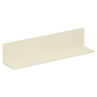 Heering Hoekprofiel 20 x 20 x 1 mm - Crème (1 x 260 cm)