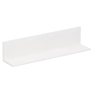 Heering Hoekprofiel 15 x 15 x 1,5 mm - Wit (1 x 520 cm)