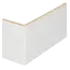 Prodec Hoekpaneel 160 x 60 mm met profilering - Wit