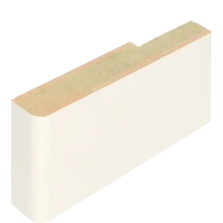 Prodec Plint 85 x 15 mm - Wit
