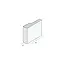 Prodec Plint 48 x 15 mm - Wit