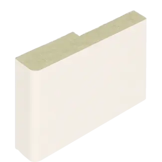 Prodec Plint 60 x 15 mm - Wit