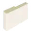 Prodec Plint 60 x 15 mm - Wit