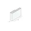 Prodec Plint 60 x 15 mm - Wit