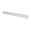 Novaboard Eindkap 400 mm vlak - Crème