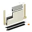 Keralit Startprofiel horizontaal 22 mm ventilatie - Zwart (1 x 400 cm)