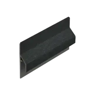 Keralit Trim / kraal aansluitprofiel 10 mm - Zwartgrijs