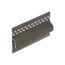 Keralit Trim / kraal ventilerend aansluitprofiel 10 mm - Kwartsgrijs (1 x 600 cm)