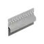 Keralit Trim / kraal ventilerend aansluitprofiel 10 mm - Grijs (1 x 600 cm)