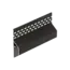 Keralit Trim / kraal ventilerend aansluitprofiel 17 mm - Nightblack (1 x 600 cm)