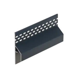 Keralit Trim / kraal ventilerend aansluitprofiel 17 mm - Skyblue