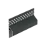Keralit Trim / kraal ventilerend aansluitprofiel 17 mm - Antraciet (1 x 600 cm)