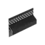 Keralit Trim / kraal ventilerend aansluitprofiel 17 mm - Zwart (1 x 600 cm)