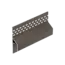 Keralit Trim / kraal ventilerend aansluitprofiel 17 mm - Kwartsgrijs (1 x 600 cm)