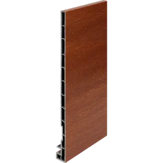 Keralit Dakrandpaneel 250 mm - Golden oak