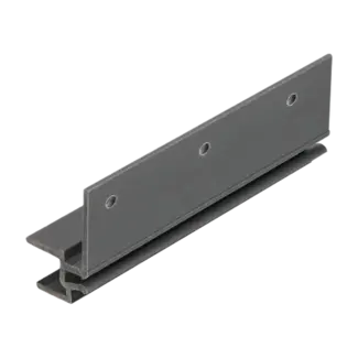 Keralit Montageprofiel 10 mm - Zwartgrijs