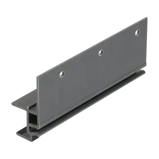 Keralit Montageprofiel 17 mm - Grafietzwart