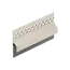 Keralit Trim / kraal ventilerend aansluitprofiel 10 mm - Crème