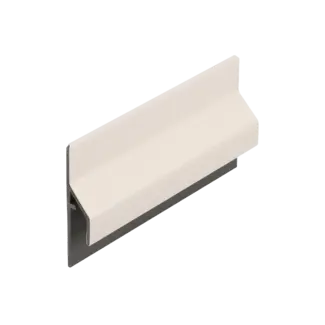 Keralit Trim / kraal aansluitprofiel 10 mm - Wit