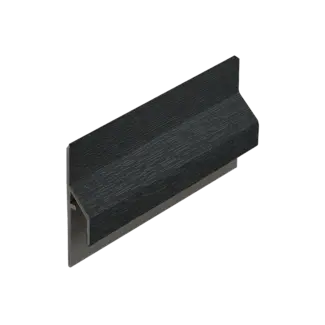 Keralit Trim / kraal aansluitprofiel 10 mm - Zwartgrijs