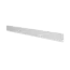 Novaboard Eindkap 400 mm vlak - Crème
