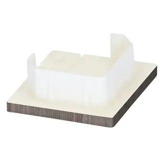 Keralit Eindkap voor 2827 / 2828 - Taupe eiken