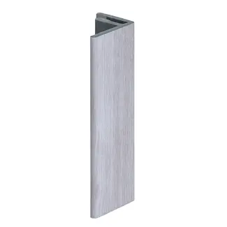 Keralit Eindprofiel 17 mm - Wit eiken
