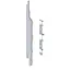 Keralit Eindkappen 2814 links incl. connector (5 stuks) - Wit eiken (per stuk)