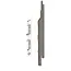 Keralit Eindkappen 2814 rechts incl. connector (5 stuks) - Taupe eiken (per stuk)