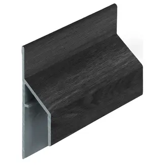 Keralit Trim / kraal aansluitprofiel 17 mm - Zwart eiken