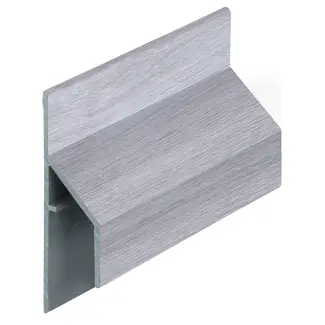 Keralit Trim / kraal aansluitprofiel 17 mm - Wit eiken