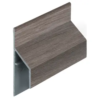 Keralit Trim / kraal aansluitprofiel 17 mm - Taupe eiken