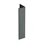 Verlengd eindprofiel 17x44 mm - Basaltgrijs (1 x 400 cm)