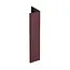 Keralit Verlengd eindprofiel 17x44 mm - Wijnrood (1 x 400 cm)