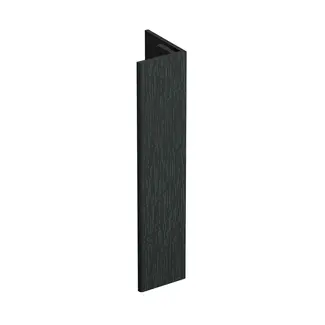 Keralit Verlengd eindprofiel 17x44 mm - Monumentengroen