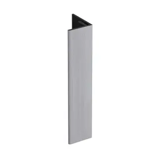 Keralit Verlengd eindprofiel 17x44 mm - Wit eiken