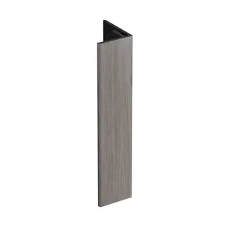 Keralit Verlengd eindprofiel 17x44 mm - Taupe eiken