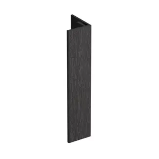 Keralit Verlengd eindprofiel 17x44 mm - Donkerbruin