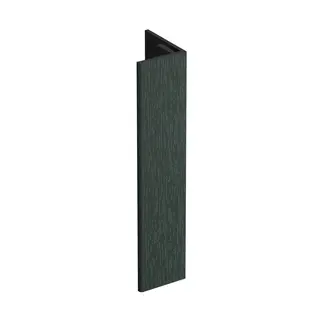 Keralit Verlengd eindprofiel 17x44 mm - Donkergroen