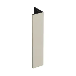 Keralit Verlengd eindprofiel 17x44 mm - Crème
