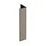 Verlengd eindprofiel 17x44 mm - Vergrijsd ceder (1 x 400 cm)