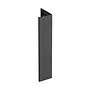 Verlengd eindprofiel 17x44 mm - Dustgrey (1 x 400 cm)