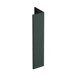 Keralit Verlengd eindprofiel 17x44 mm - Timbergreen