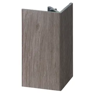 Keralit Uitwendig hoekprofiel 46x46 mm - Taupe eiken