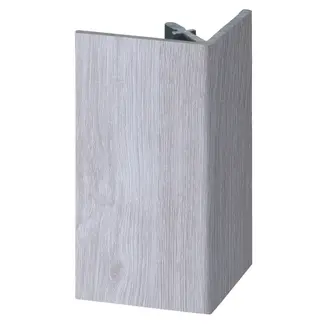 Keralit Uitwendig hoekprofiel 46x46 mm - Wit eiken