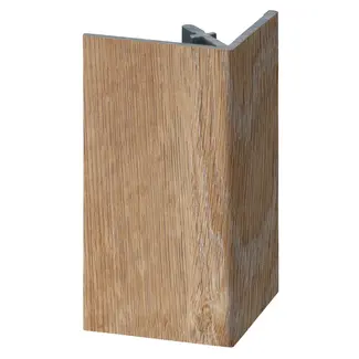 Keralit Uitwendig hoekprofiel 46x46 mm - Natuur eiken