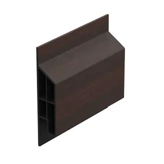 Keralit Trim / kraal sierlijst modern - Mahonie